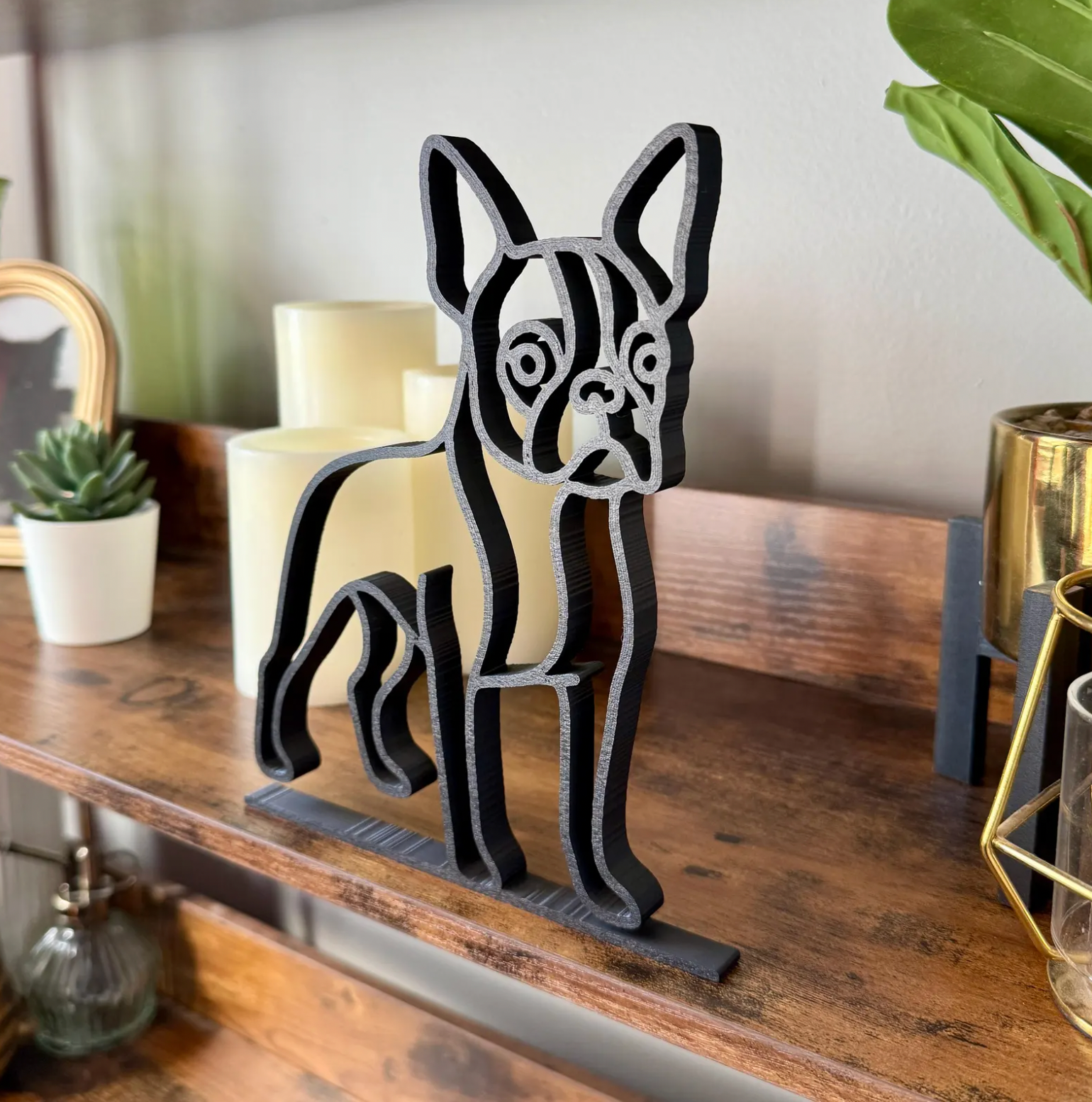 Boston Terrier figurine