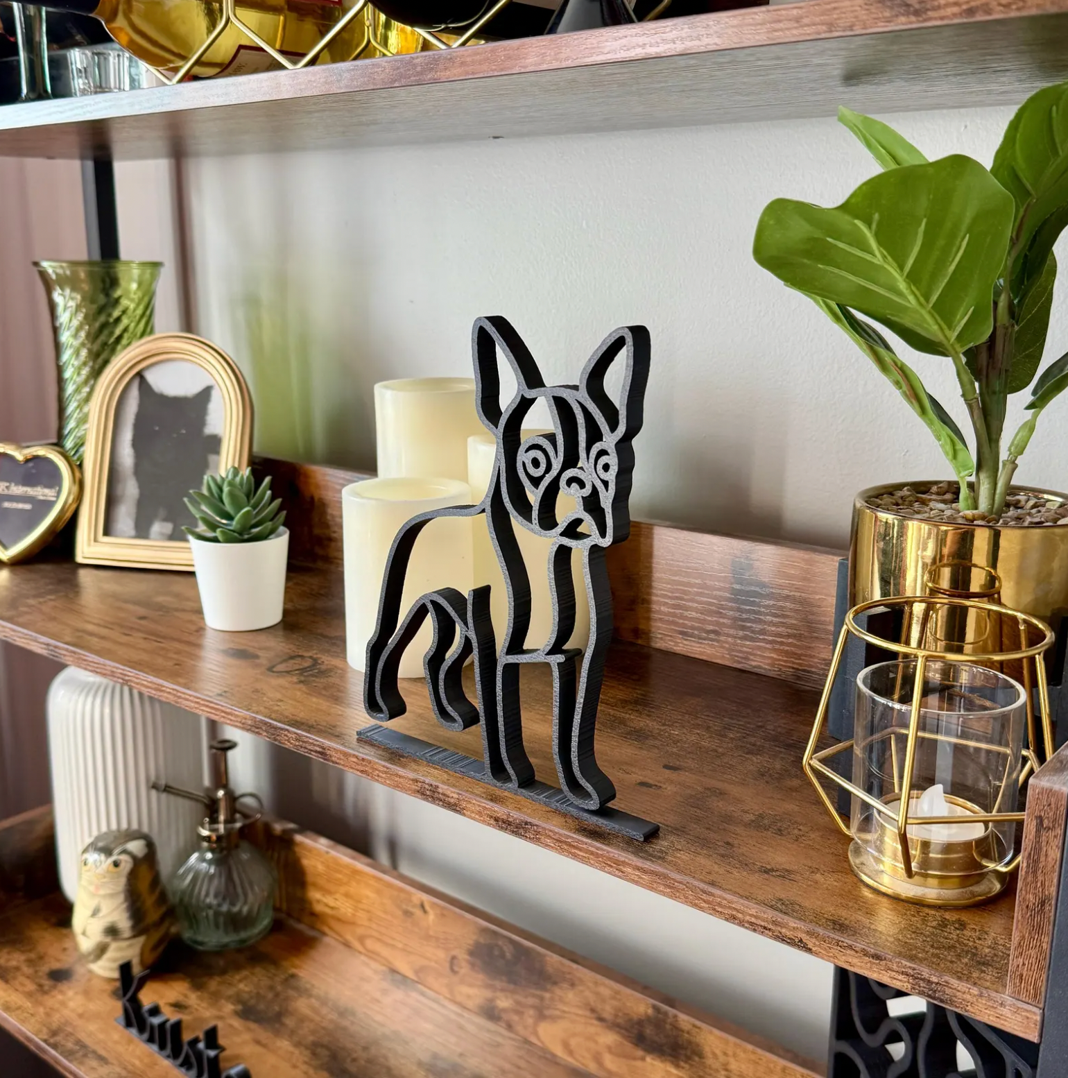 Boston Terrier figurine