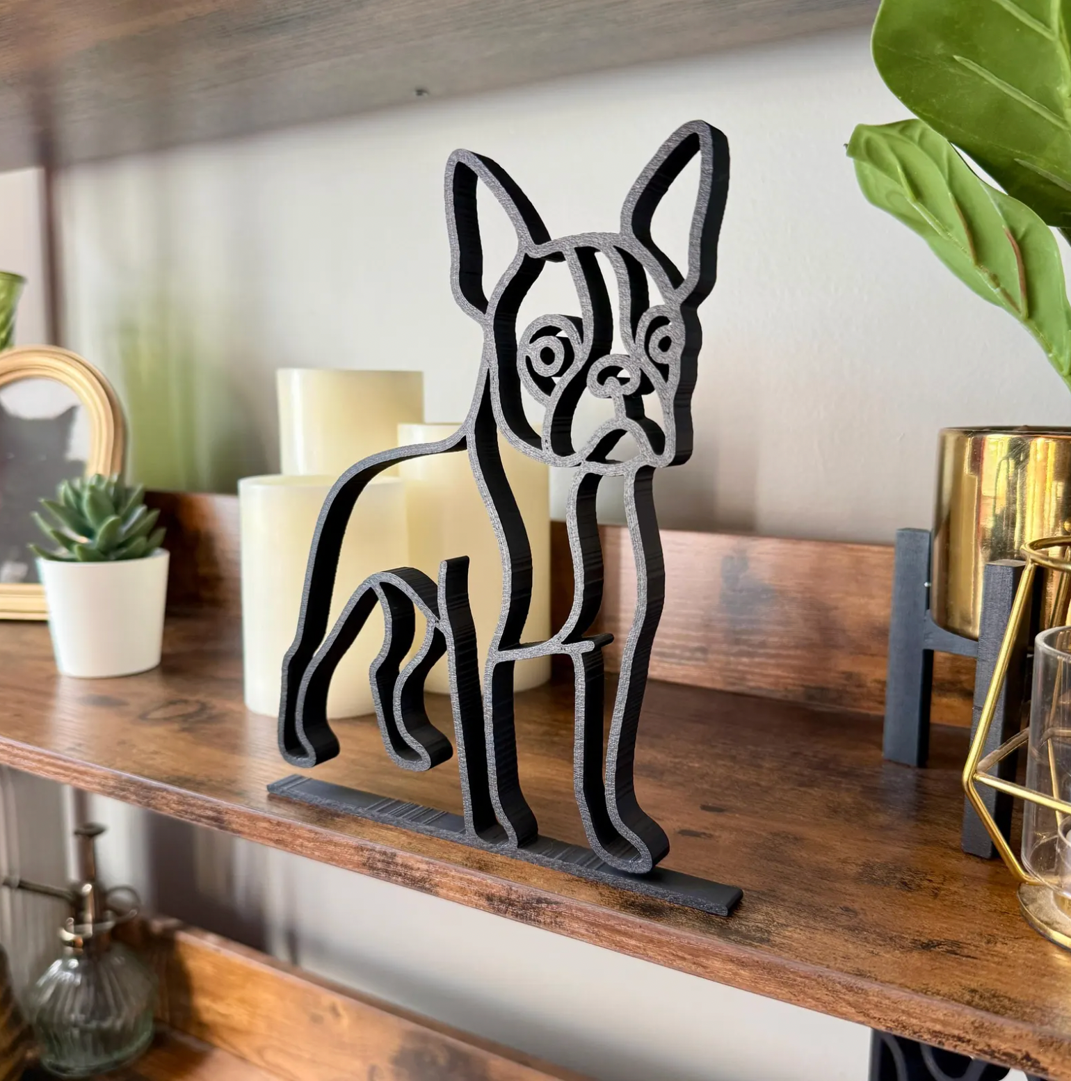 Boston Terrier figurine